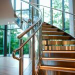 Industrial Strength Stainless Steel Handrails for Warehouses for sale