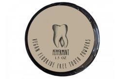 China Fluoride Free Remineralizing Toothpaste Powder Vegan Gluten Free 1.5oz Custom Logo supplier