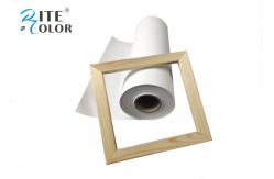 China Pigment Matte Polyester Cotton Canvas Photo Paper Waterproof For Inkjet Printers supplier