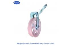 China Aerial Helicopter Bundled Conductor Stringing Blocks MC Nylon Sheave supplier