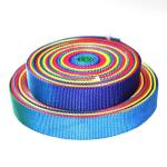 Blue 3cm Polyester Polypropylene Webbing For Dog Collars High Strength