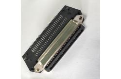 China Amphonel 957 100 way Centronics Connector Right Angle PCB Mounting supplier