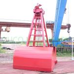 Coal Lifting Bulk Handling 5 Cubic Clamshell Grab Bucket