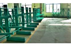 China Powder Coat Paint Finish Cantilever Lumber Racks , Metal Racking System supplier