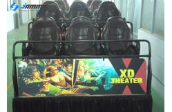 China Multiplayer 7D Cinema Simulator Electric System Brown Black Yellow ODM Accepted supplier