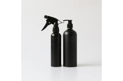 China 250ml Mist Sprayer Lotion Aluminium Cosmetic Containers Smooth Screw Neck supplier