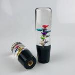 Clear Car Resin Shift Knob Custom With Real Flower Inside for sale
