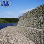 Galfan 2*1*1 M Gabion Wire Mesh Boxes Hexagon Retaining Wall Design for sale