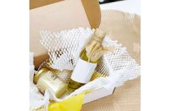 China Biodegradable Protective Cushioning Filling Buffer Packaging Roll Kraft Wrap Honeycomb supplier