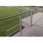 Flexible Stainless Steel Wire Rope Security Garden Fence 80x80 Mm Hole for sale