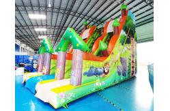 China Giant Animals Children Jumping Castle Bounce House Inflatable Slide supplier