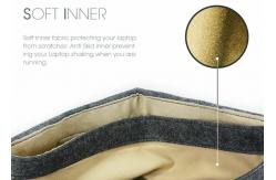 China Soft Smooth Interior 11 Inch Felt Laptop Case For Notebook supplier