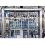 2000BPH Linear Detergent Filling Sealing Machine Gravity Filling For Dishwashing Liquid