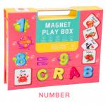 Preschool Number Recognition Magnetic Jigsaw Puzzle Book For 3 Year Olds Kids for sale