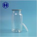 Clear PET Plastic Cans For Dry Food And Spices With Leak Proof And Easy Open Design for sale