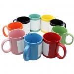 11oz Sublimation Ceramic Coffee Mug With White Patch Bulk Sublimation Mugs for sale