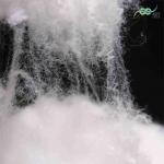 Flame Retardant Regenerated Polyester Fiber 64mm A1 White Fabric Filling for sale