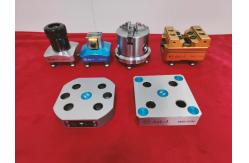 China Manual 3 / 5 Axis Milling Vise Aluminum Jaws 75Nm Maximum Torque supplier