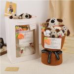 Single dog doll bouquet doll for girlfriend best friend children student day gift 520 adult ceremony for sale
