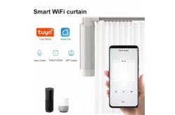 China 1.5 Nm Automated Curtain Track System 80KG Ceiling Curtain Track Kit Sliding supplier