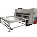 Corrugated Flexo 4 Color Printer Slotter Die Cutter Semi Auto Chain Feeding Type for sale