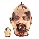 Customized Size Horror Halloween Props Zombie Head Prop Bloody for sale