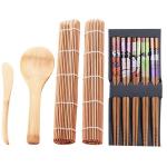 25*10*5cm Beginners Bamboo Sushi Making Kit All In One Household Kitchen Tools for sale
