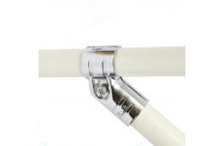 China Flexible Lean Tube Connector Coated Metal Joint Lean Pipe Fittings supplier