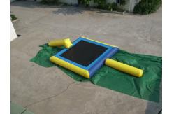 China Square Trampoline Combo With Slide Inflatable Water Sports Games With High Quality supplier