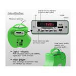 10 Watt Portable Solar Panel Charger Solar Lighting Radio Music Player Easy Carry System for sale