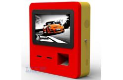 China Bi-channel Amplified 58mm Self Service Ticket Machine With 21.5 Touch Screen supplier