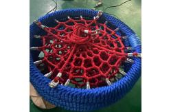 China Tree Circular Flying Saucer With Ropes Spider Swing Netted Webbed Seat supplier