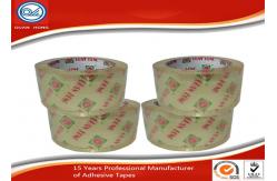 China OEM Printed Single Sided Crystal Clear Packing Tape For Carton Sealing supplier