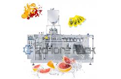 China Automatic Horizontal Pouches Packing Machine For Jelly Candy supplier