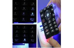 China Chemical Resistance Custom 80 Shore A Laser Etching Keyboard supplier