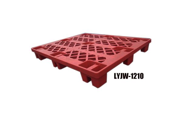 SGS Custom Plastic Pallet Virgin Anti Impact HDPE Pallets Red