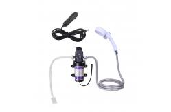 China Outdoor Shower Kit 12V Car Handheld Camping Showers with Water Pump Washer handheld Faucet Kit supplier