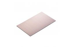 China Brushed Surface UV-Resistant Cladding Composite Panel supplier