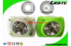 China Safety Cree LED Headlamp Rechargeable Portable With Hard Engineering Plastic supplier