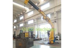China Hydraulic 6M Folding Boom 2T Offshore Marine Cranes supplier