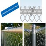 5.0MM Metal Wire Mesh Fencing Durable Chain Link Farm Fence