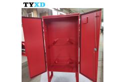 China Red Fire Extinguisher Cabinets , High Durability Fire Hose Cabinet supplier