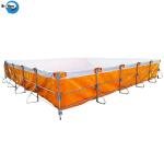 Hot sell waterproof sunscreen rectangular live fish farming tank pond