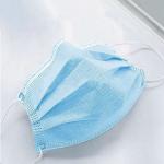 Non Woven Dental Clinic Surgical 3 Layer Face Mask Earloop Anti - Viruse for sale
