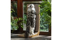 China L Shape Right Angle Cat Scratching Cardboard With Ball Cat Scratching Toys supplier