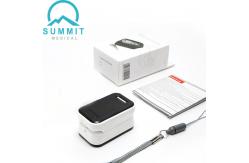 China TUV CE ISO FDA Fingertip Pulse Oximeter Waveform Parameter Black White supplier