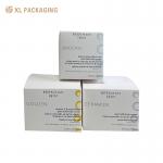 Custom Printed Cosmetic Bottle Folding Card Paper Box Makeup White Paper Box Cardboard White Skin Care Packaging Paper for sale