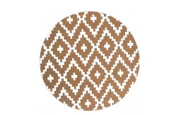 China DIY Personalized Round Cork Placemats Trivets Antiskid Good Resilience supplier