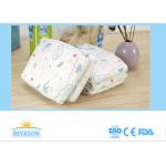 Safest Earth Friendly Printed Disposable Diapers , Environmental Diapers for sale