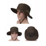 ACE Upf 50+ Wide Brim Breathable Mesh Bucket Hat Polyester / Cotton Material for sale